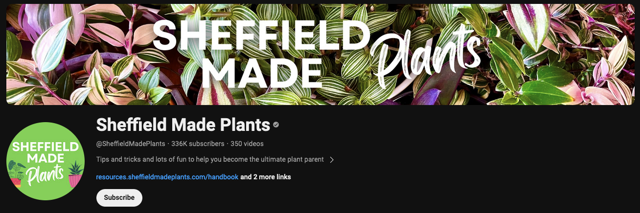 Sheffield Made Plants Channel Info